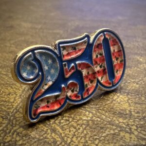 250 Commemorative Lapel Pin (Blue)